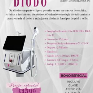 AURA 4 Diode Machine Portable w/laser YAG
