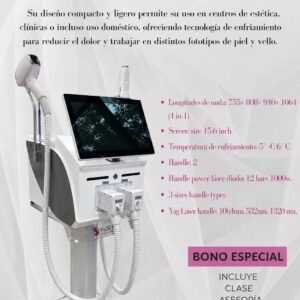 AURA 4 Diode Machine Portable w/laser YAG