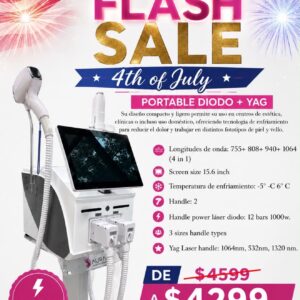 diode portable with YAG (partial payment)