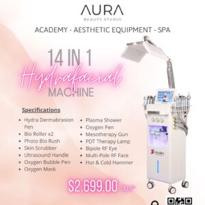 AURA 14in1 Pro Facials stand machine